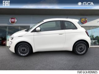 35510 : Hyundai Rennes - GCA - FIAT 500 - 500 - Ice white - Traction - Electrique