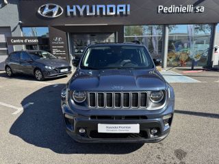 84120 : Hyundai PERTUIS - SA PEDINIELLI - JEEP RENEGADE Limited - RENEGADE - Bleu - Boîte automatisée - Essence sans plomb