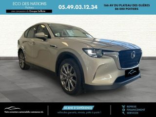 86000 : Hyundai Poitiers - Eco des Nations - MAZDA CX-60 - CX-60 - Platinum Quartz métallisé - Transmission intégrale - Hybride rechargeable : Essence/Electrique
