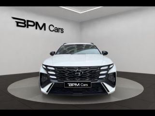 75013 : Hyundai Paris 13 - BPM Cars - HYUNDAI Tucson - Tucson - Serenity White Métal - Traction - Hybride : Essence/Electrique