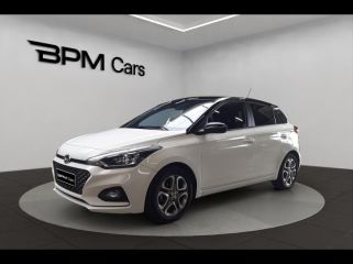 18230 : Hyundai Bourges - BPM Cars - HYUNDAI i20 - i20 - Polar White Métal/Toit/rétros Black - Traction - Essence