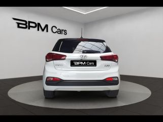 18230 : Hyundai Bourges - BPM Cars - HYUNDAI i20 - i20 - Polar White Métal/Toit/rétros Black - Traction - Essence