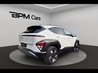 75013 : Hyundai Paris 13 - BPM Cars - HYUNDAI Kona - Kona - Atlas White - Traction - Hybride : Essence/Electrique