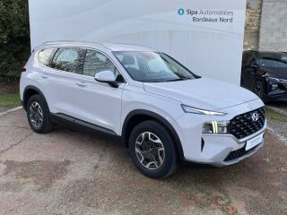 33110 : Hyundai Bordeaux Nord Le Bouscat - Sipa Automobiles - HYUNDAI SANTA FE Intuitive - SANTA FE IV - BLANC - Boîte automatique - Essence / Courant électrique