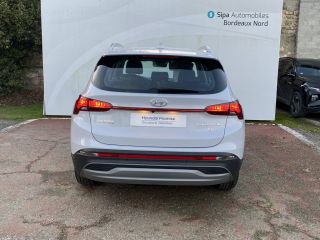 33110 : Hyundai Bordeaux Nord Le Bouscat - Sipa Automobiles - HYUNDAI SANTA FE Intuitive - SANTA FE IV - BLANC - Boîte automatique - Essence / Courant électrique