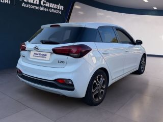 06130 : Hyundai Grasse - Garage Jean Cauvin - HYUNDAI i20 Intuitive - i20 II - Blanc - Boîte manuelle - Essence sans plomb