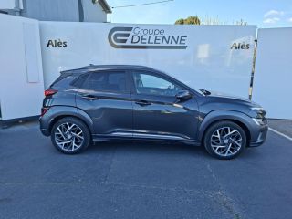 30100 : Hyundai Alès - Auto Hall - HYUNDAI KONA Executive - KONA II - Gris - Automate sequentiel - Essence sans plomb