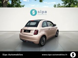 33260 : Hyundai Arcachon - Sipa Automobiles - FIAT 500e CABRIOLET Nouvelle 500 - 500 III ELECTRIQUE - Rose - Automate à fonct. Continu - Courant électrique