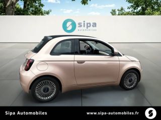 33260 : Hyundai Arcachon - Sipa Automobiles - FIAT 500e CABRIOLET Nouvelle 500 - 500 III ELECTRIQUE - Rose - Automate à fonct. Continu - Courant électrique