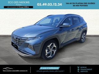 86000 : Hyundai Poitiers - Eco des Nations - HYUNDAI Tucson - Tucson - Bleu - Traction - Hybride : Essence/Electrique