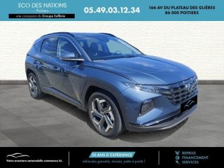 86000 : Hyundai Poitiers - Eco des Nations - HYUNDAI Tucson - Tucson - Bleu - Traction - Hybride : Essence/Electrique