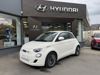 50300 : Hyundai Avranches - GCA - FIAT 500 - 500 - Blanc - Traction - Electrique