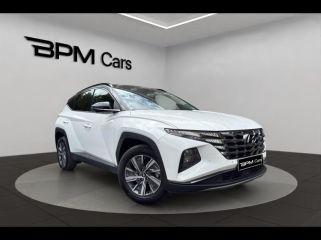 75013 : Hyundai Paris 13 - BPM Cars - HYUNDAI Tucson - Tucson - Serenity White Métal - Traction - Hybride : Essence/Electrique