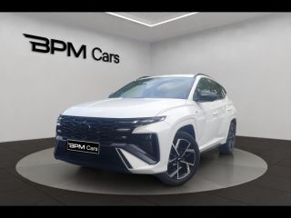 92250 : Hyundai La Garenne-Colombes - BPM Cars - HYUNDAI Tucson - Tucson - Serenity White Métal - Traction - Hybride rechargeable : Essence/Electrique