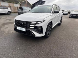 29200 : Hyundai Brest - Iroise Automobiles - HYUNDAI Tucson - Tucson - Serenity White Métal - Traction - Hybride : Essence/Electrique