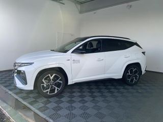 85000 : Hyundai MoceanRent | La Roche-sur-Yon - Océane Auto - HYUNDAI TUCSON N Line Creative - TUCSON IV - Blanc - Boîte automatique - Essence / Courant électrique