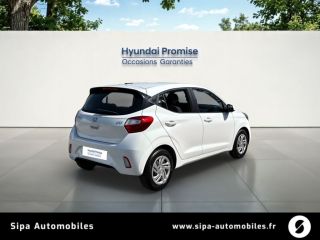 33110 : Hyundai Bordeaux Nord Le Bouscat - Sipa Automobiles - HYUNDAI i10 Intuitive - i10 III - Blanc - Boîte manuelle - Essence sans plomb