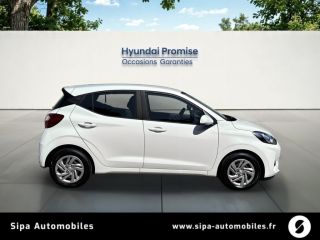 33110 : Hyundai Bordeaux Nord Le Bouscat - Sipa Automobiles - HYUNDAI i10 Intuitive - i10 III - Blanc - Boîte manuelle - Essence sans plomb