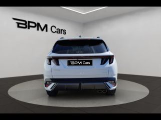 18230 : Hyundai Bourges - BPM Cars - HYUNDAI Tucson - Tucson - Serenity White Métal - Traction - Hybride : Essence/Electrique