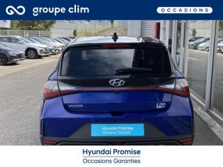 87280 : Hyundai Limoges - Motors Cars - HYUNDAI i20 - i20 - Intense Blue Métal/Toit/rétro Black - Traction - Essence/Micro-Hybride