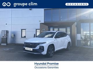65000 : Hyundai Tarbes i-AUTO - HYUNDAI Tucson - Tucson - Serenity White Métal - Transmission intégrale - Hybride rechargeable : Essence/Electrique